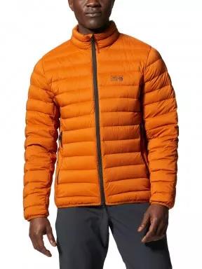 Mountain Hardwear Deloro Down Jacket férfi pehelykabát narancssárga színben 1