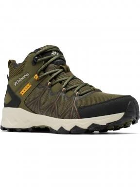 Columbia Peakfreak II Mid Outdry férfi vízhatlan túrabakancs zöld színben 1