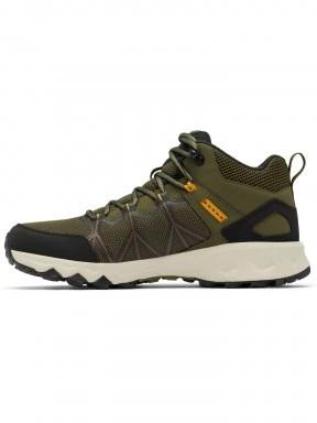 Columbia Peakfreak II Mid Outdry férfi vízhatlan túrabakancs zöld színben 3