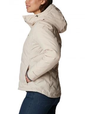 Columbia Grand Trek II Down Jacket női pehelykabát homok színben 3