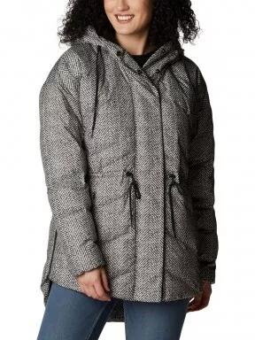 Columbia Icy Heights II Down Novelty Jacket női pehelykabát szürke színben 1
