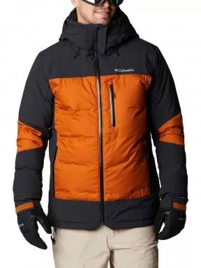 Columbia Wild Card II Down Jacket férfi síkabát narancssárga színben 1