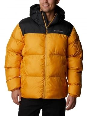 Columbia Puffect Hooded Jacket férfi télikabát sárga színben 1
