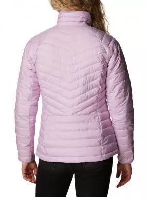 Columbia Powder Lite II Full Zip Jacket női utcai kabát rózsaszín színben 3