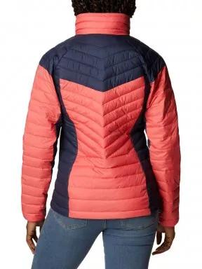 Columbia Powder Lite II Full Zip Jacket női utcai kabát rózsaszín színben 3