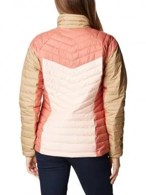 Columbia Powder Lite II Full Zip Jacket női utcai kabát rózsaszín színben 3