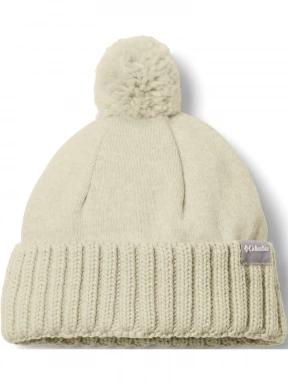 Columbia Sweater Weather Pom Beanie női bojtos sapka homok színben 1