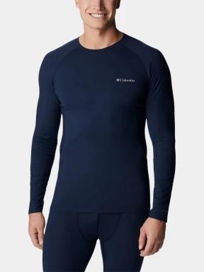 Columbia M Omni-Heat Infinity Knit LS Crew férfi aláöltöző felső kék színben 1