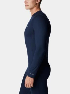 Columbia M Omni-Heat Infinity Knit LS Crew férfi aláöltöző felső kék színben 3