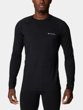 Columbia M Omni-Heat Infinity Knit Long Sleeve Crew férfi aláöltöző felső fekete színben 1