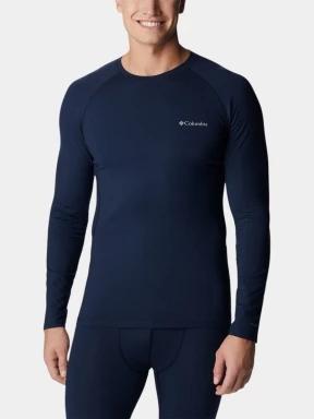 Columbia M Omni-Heat Infinity Knit Long Sleeve Crew férfi aláöltöző felső kék színben 1