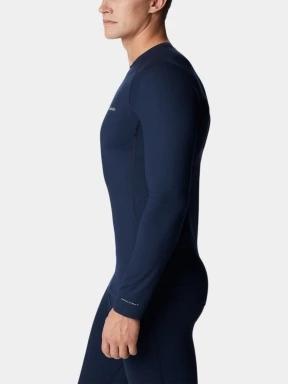 Columbia M Omni-Heat Infinity Knit Long Sleeve Crew férfi aláöltöző felső kék színben 3