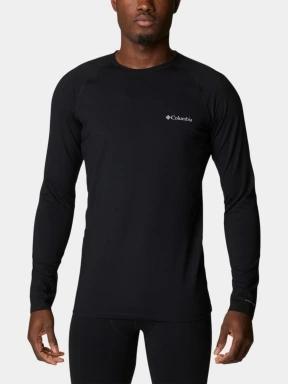 Columbia M Omni-Heat Infinity Knit Long Sleeve Crew férfi aláöltöző felső fekete színben 1