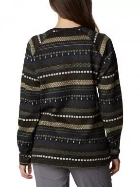 Columbia Sweater Weather Crew női pulóver fekete színben 3