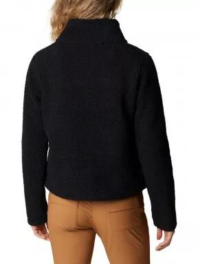 Columbia Panorama Snap Fleece Jacket női utcai kabát fekete színben 3