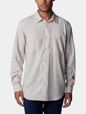 Columbia Silver Ridge Utility Lite Long Sleeve Shirt férfi túraing homok színben 1