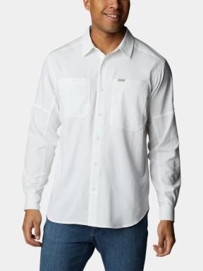 Columbia Silver Ridge Utility Lite Long Sleeve Shirt férfi hosszú ujjú túraing fehér színben 1