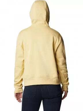 Columbia Columbia Lodge Hoodie női kapucnis pulóver sárga színben 3