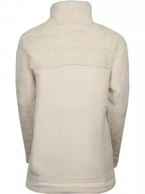 Columbia Winter Pass Sherpa Long Full Zip női polár pulóver homok színben 3