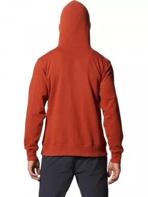 Mountain Hardwear MHW Logo Pullover Hoody férfi kapucnis pulóver narancssárga színben 3