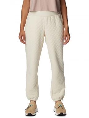 Columbia Columbia Lodge Quilted Jogger női tréning nadrág homok színben 1