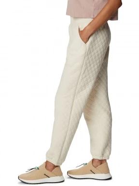 Columbia Columbia Lodge Quilted Jogger női tréning nadrág homok színben 3