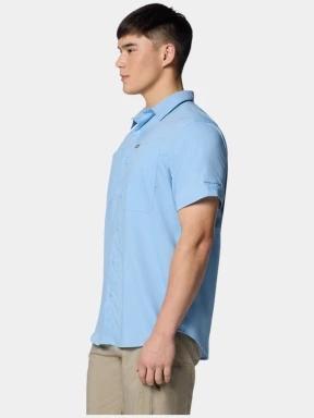 Columbia Silver Ridge Utility Lite Short Sleeve Shirt férfi rövid ujjú túraing kék színben 3