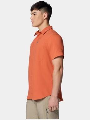 Columbia Silver Ridge Utility Lite Short Sleeve Shirt férfi rövid ujjú túraing piros színben 3