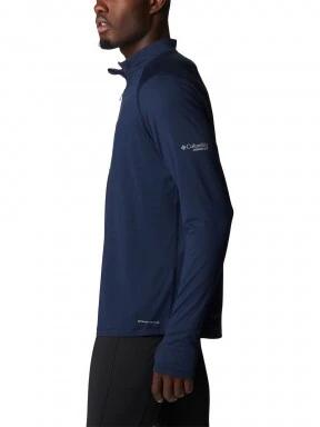 Columbia M Endless Trail 1/2 Zip Mesh Long Sleeve férfi polár pulóver fekete színben 3