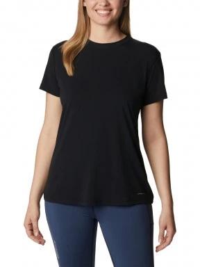 Columbia W Endless Trail Running Tech Tee női rövid ujjú sport póló fekete színben 1