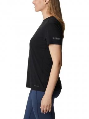 Columbia W Endless Trail Running Tech Tee női rövid ujjú sport póló fekete színben 3