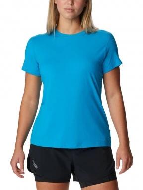 Columbia W Endless Trail Running Tech Tee női rövid ujjú sport póló kék színben 1