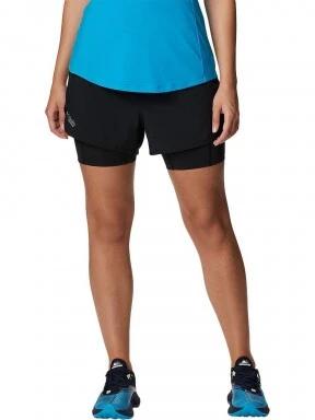 Columbia W Endless Trail 2N1 Short női sport rövidnadrág fekete színben 1