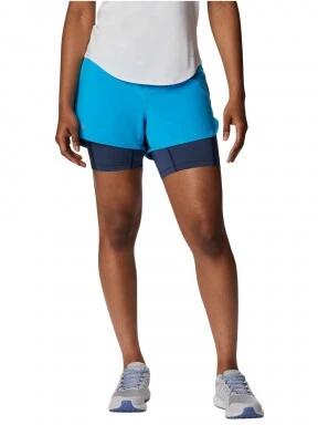 Columbia W Endless Trail 2N1 Short női sport rövidnadrág kék színben 1