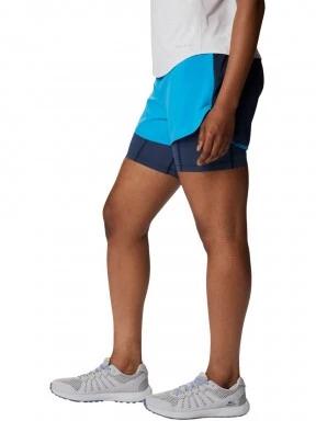 Columbia W Endless Trail 2N1 Short női sport rövidnadrág kék színben 3