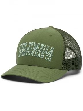 Columbia Columbia Logo Snap Back férfi baseball sapka zöld színben 1