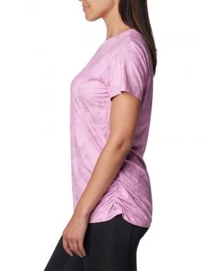 Columbia Leslie Falls Short Sleeve női ujjatlan sport póló rózsaszín színben 3