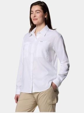Columbia Silver Ridge Utility LS Shirt női hosszú ujjú túraing fehér színben 3