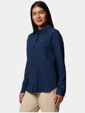 Columbia Silver Ridge Utility LS Shirt női hosszú ujjú túraing kék színben 3