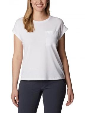 Columbia Boundless Trek Short Sleeve Tee női rövid ujjú póló fehér színben 1