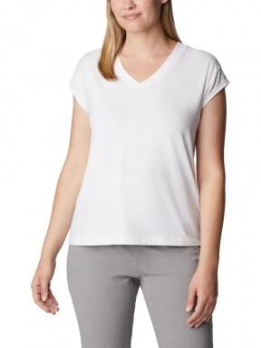 Columbia Boundless Beauty Tee női rövid ujjú póló fehér színben 1