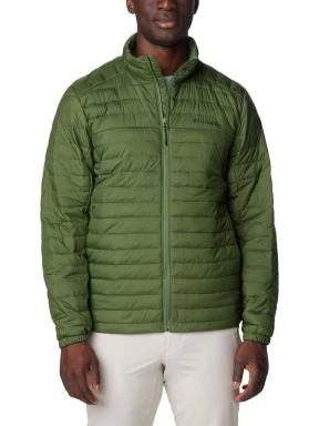 Columbia Silver Falls Jacket férfi átmeneti kabát zöld színben 1