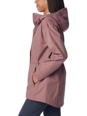 Columbia Hikebound Long Jacket női esőkabát lila színben 3
