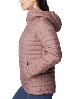 Columbia Silver Falls Hooded Jacket női steppelt átmeneti kabát lila színben 3