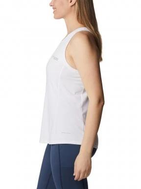 Columbia W Endless Trail Running Tank női rövid ujjú sport póló fehér színben 3