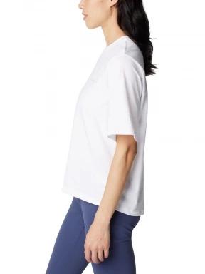 Columbia North Cascades Graphic Short Sleeve Tee női rövid ujjú póló fehér színben 3