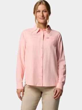 Columbia Silver Ridge 3.0 Long Sleeve Shirt női túraing rózsaszín színben 1