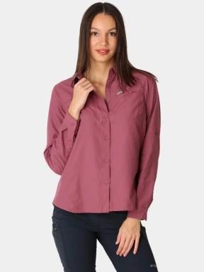 Columbia Silver Ridge 3.0 Long Sleeve női hosszú ujjú túraing bordó színben 1