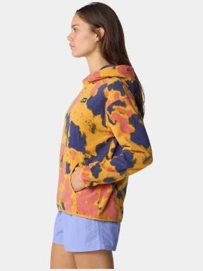 Mountain Hardwear Microchill Hoody női polár pulóver sárga színben 3