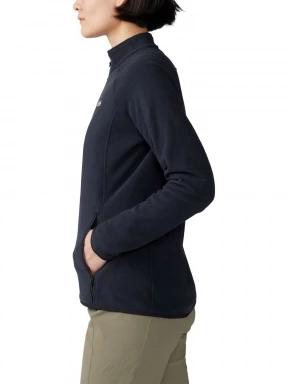 Mountain Hardwear Microchill Full Zip Jacket női polár pulóver fekete színben 3